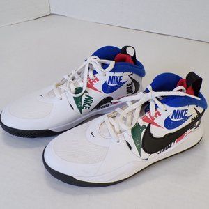 BRAND NEW NIKE TEAM HUSTLE D9 YOUTH MULTIPLE COLORED SNEAKERS